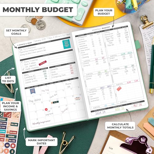 image for Clever Fox Budget Planner - Expense Tracker Notebook. Monthly Budgetin