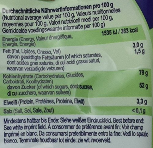 Hitschler Apfel Frucht Gummi Schnüre, 125g (1er Pack)