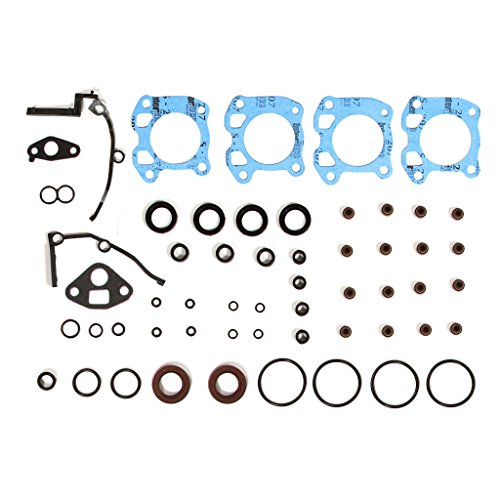 Compatible With 88-91 2.0 Honda Prelude B20A5 Dohc 16V Full Gasket Set #TOP4