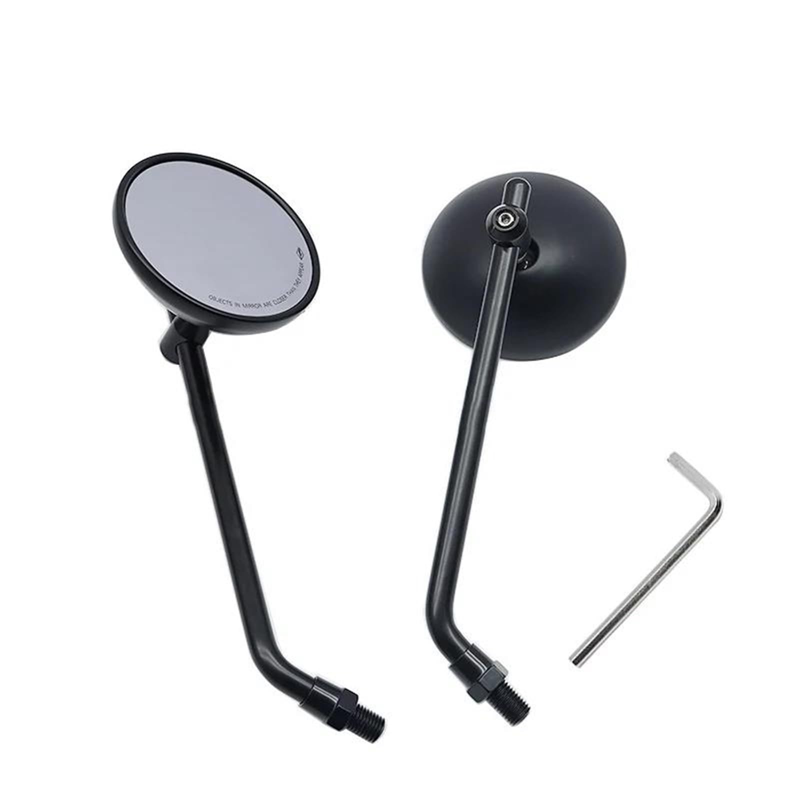 Espejos de manillar en ABS anti-vibración para motos Piaggio Mp3 y Vespa Sprint