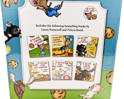 If You Give a Mouse A Cookie 6 book boxed set 006212871X Book Cover