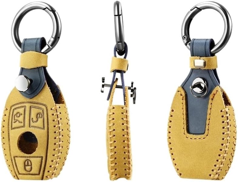 車のキーカバーケース 本革車のリモートキーケースカバー A B G R クラス GLA ため GLK W176 W204 W251