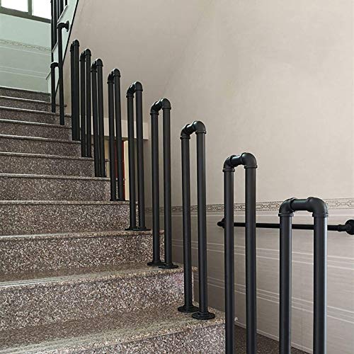Rambarde de sécurité antidérapante en fer forgé pour terrasse
