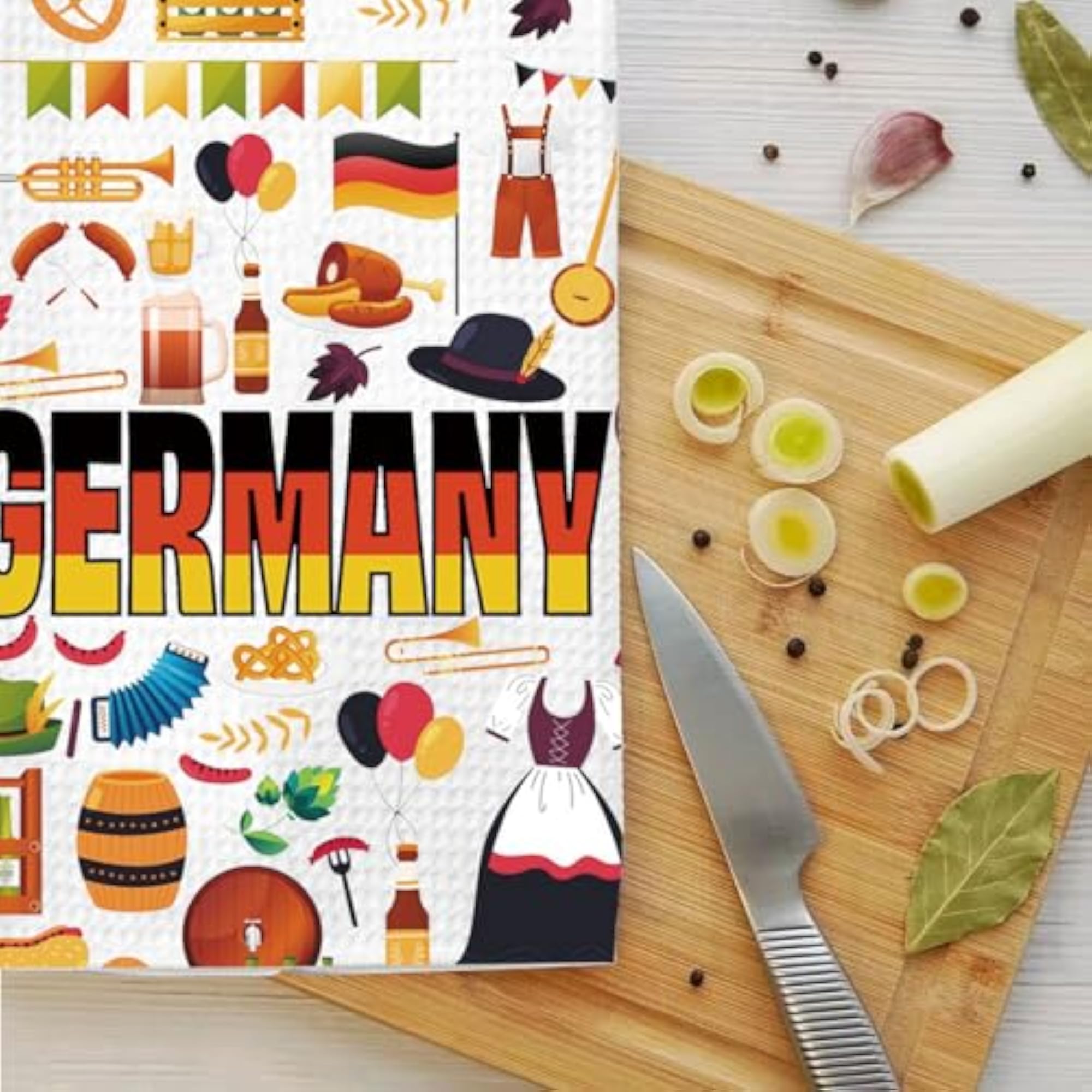 Germany Kitchen Towel, Unique Souvenir Gift