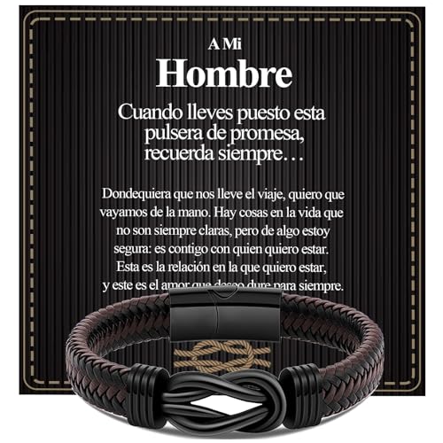 VGWON San Valentín Regalo Pulsera Ideal Para Esposo Novio Pareja