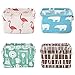 Mini Cestas Almacenaje Tela, 4 Pcs Almacenaje Cestas Cubo Con Manijas, Niños Cestas Almacenaje Tela, Plegables Cestas Almacenaje Tela, Cestas Almacenaje Tela, Cesta Almacenaje Tela Pequeña, 4 Estilos
