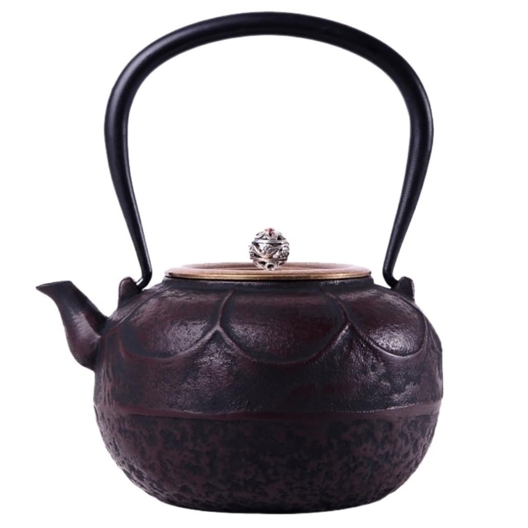 Dzbanek Do Herbaty Do Domowego Biura 1.2L / 1200ML Dzbanki Do Herbaty Ręcznie Robiony Żeliwny Czajniczek Czajnik Użytku W Kuchni Domowej