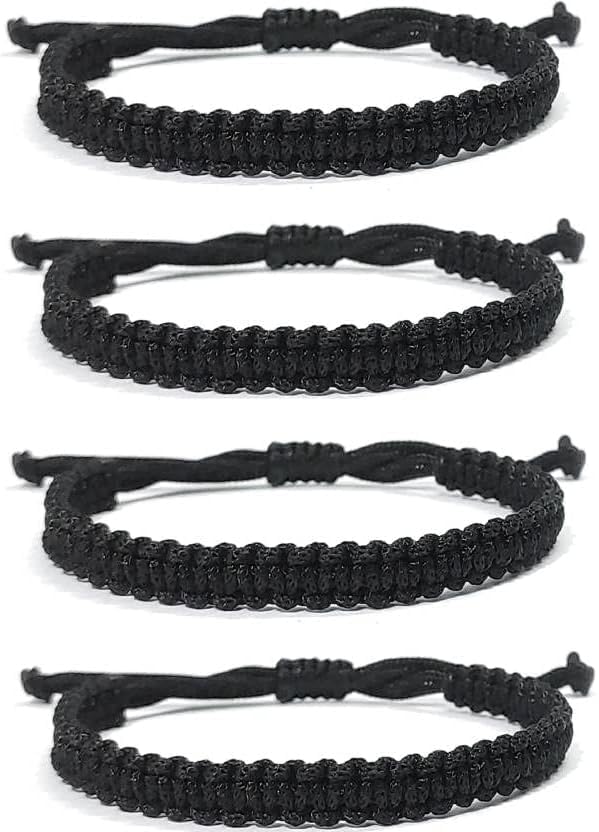 KULIA® Nazar Dhaga 10 Mètres De Fil De Coton Fabrication De Bracelets Kala Dhaga Raksha Sutra Cordon Kalawa Bijoux Porte-Bonheur Protection Contre Le Mauvais Œil Couture Noire Kala Dhaga Cadeaux