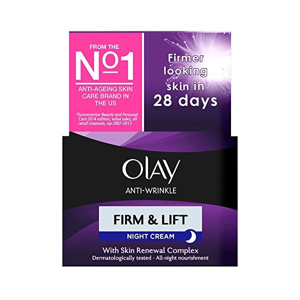 Olay-Anti-Wrinkle-Firm-and-Lift-Night-Cream-for-40-17-Ounce Olay Anti-Wrinkle Firm and Lift Night Cream for 40+, 1.7 Ounce