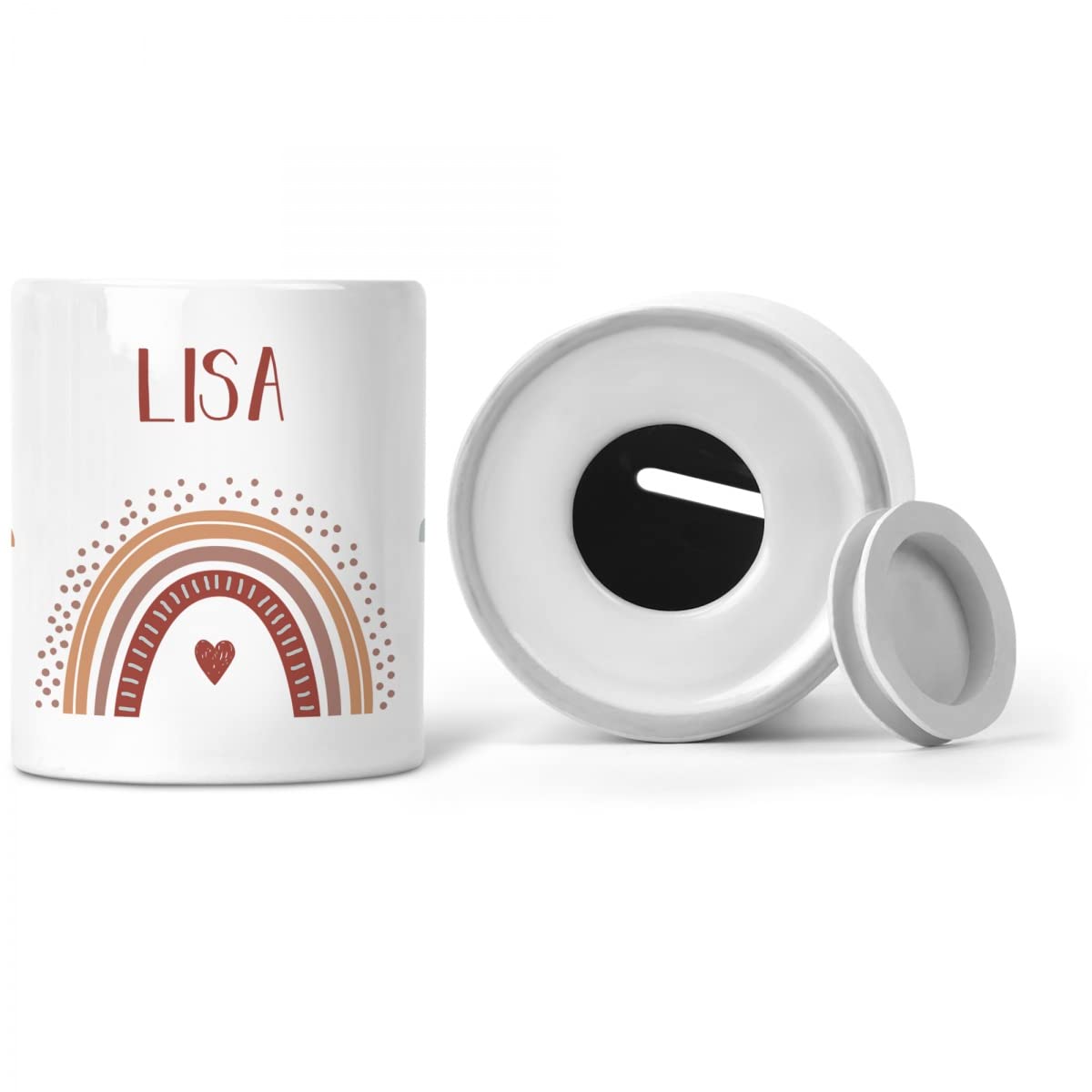 Tirelire En Bois Personnalisée - Animaux Pour Enfants - Avec Nom - Cadeau Pour Anniversaires - Naissance Bébé - Communion - Tirelire - Tirelire En Bois - France