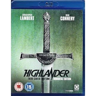 Highlander Immortal Edition 1986 Blu ray 2010 Region Free