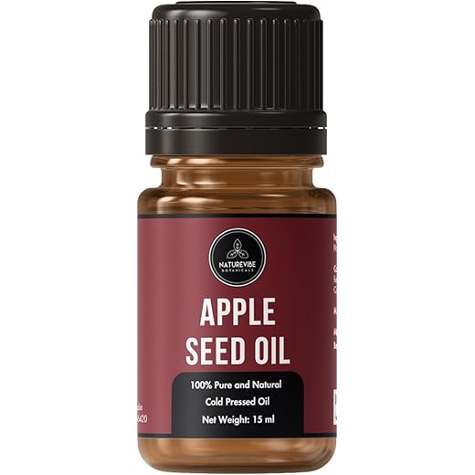 Naturevibe Apple Seed Oil 15ml - Skin & Hair Care