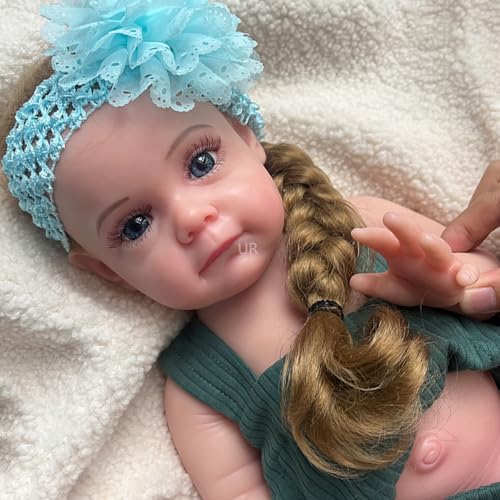 Muñeca Reborn Bebé Realista de Silicona 20 Pulgadas miniatura 4