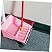 PRETYZOOM 2pcs Dustpan Edge Strips Repair Parts for Dustpan Garbage Lip for Easy Debris Collection Versatile Cleaning Tool Accessories Brown