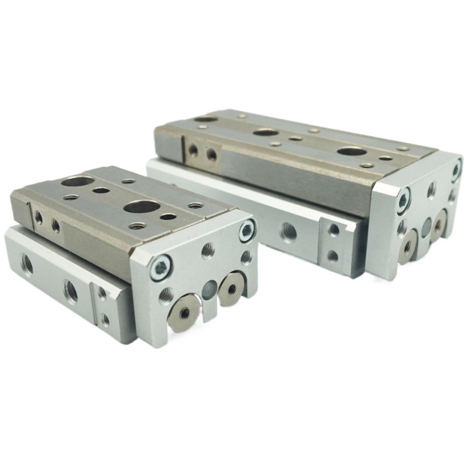 Vérin de table à glissière pneumatique MXQ6-10 avec guidage linéaire intégré