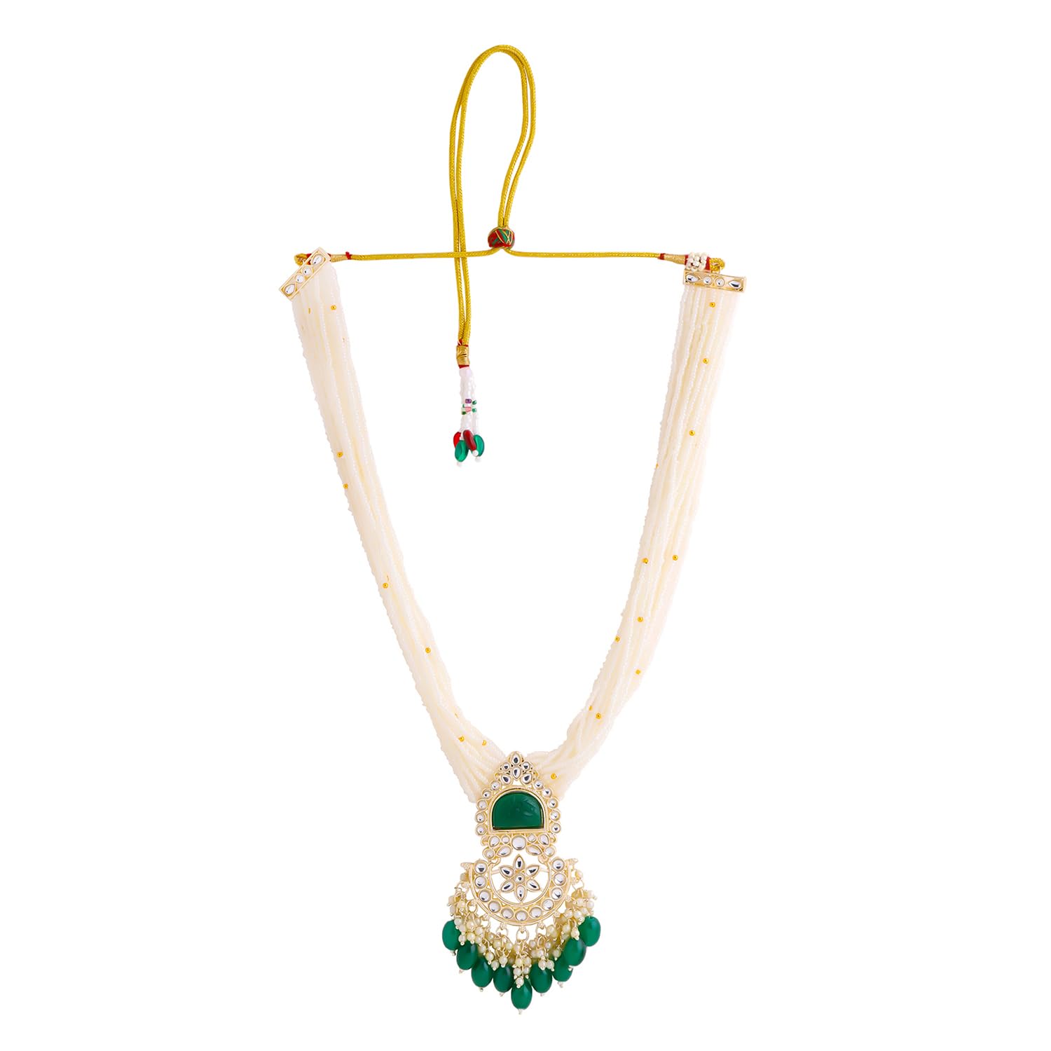 Mystic Grooves Collection Kundan Necklace Set for Women