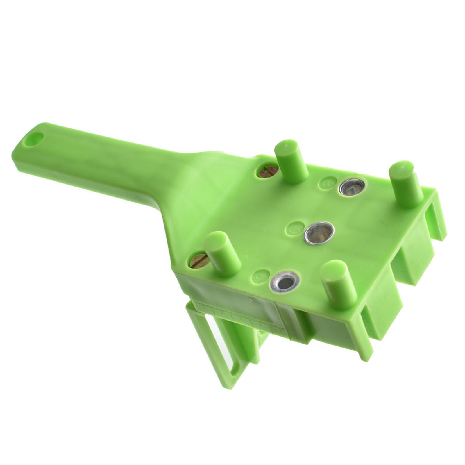 Thatiarry Green Accuracy Drill Hole Locator Adjustable Drill Positioner Hole Locator For Woodworking Tasks Crafted From And Iron Handheld Positioning