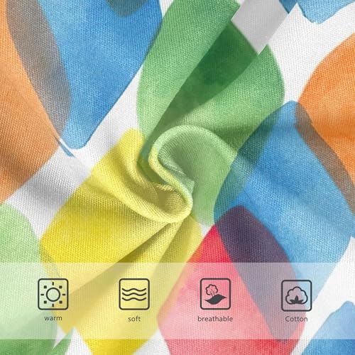 Fancy Toddler Girls Underwear 2t Cotton Girl Panties Cute Colorful Vibrant Slices Yellow Blue Briefs Kids Undies3