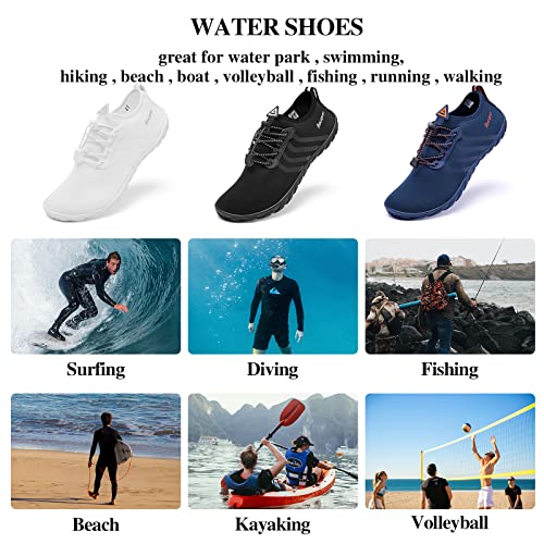 Image of Racqua Water Shoes Men&Women Swim Beach Pool River Aqua Quick Dry Breathable