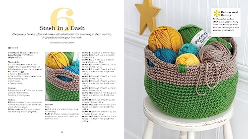 60 Quick Crochet Projects for Beginners: Easy Projects for New Crocheters in Pacific(r) from Cascade Yarns(r) (60 Quick Crochet Collection) - Image 6