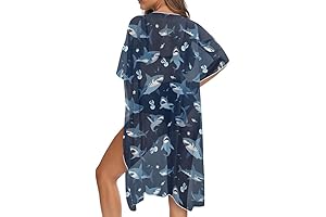 Shark Women’s Chiffon Cover Up