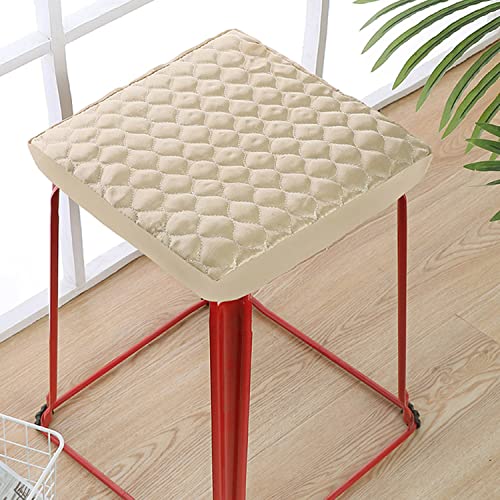 Waigg Kii 2 fundas de asiento de silla, cojín antideslizante para silla con banda elástica para sillas de comedor, sillas de bar (2 unidades, 28 x 28 cm, F) Cover