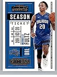 2020-21 Panini Contenders Season Ticket #46 Markelle Fultz Orlando Magic Basketball Card