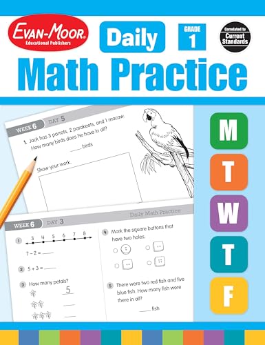 Daily Math Practice, Grade 1