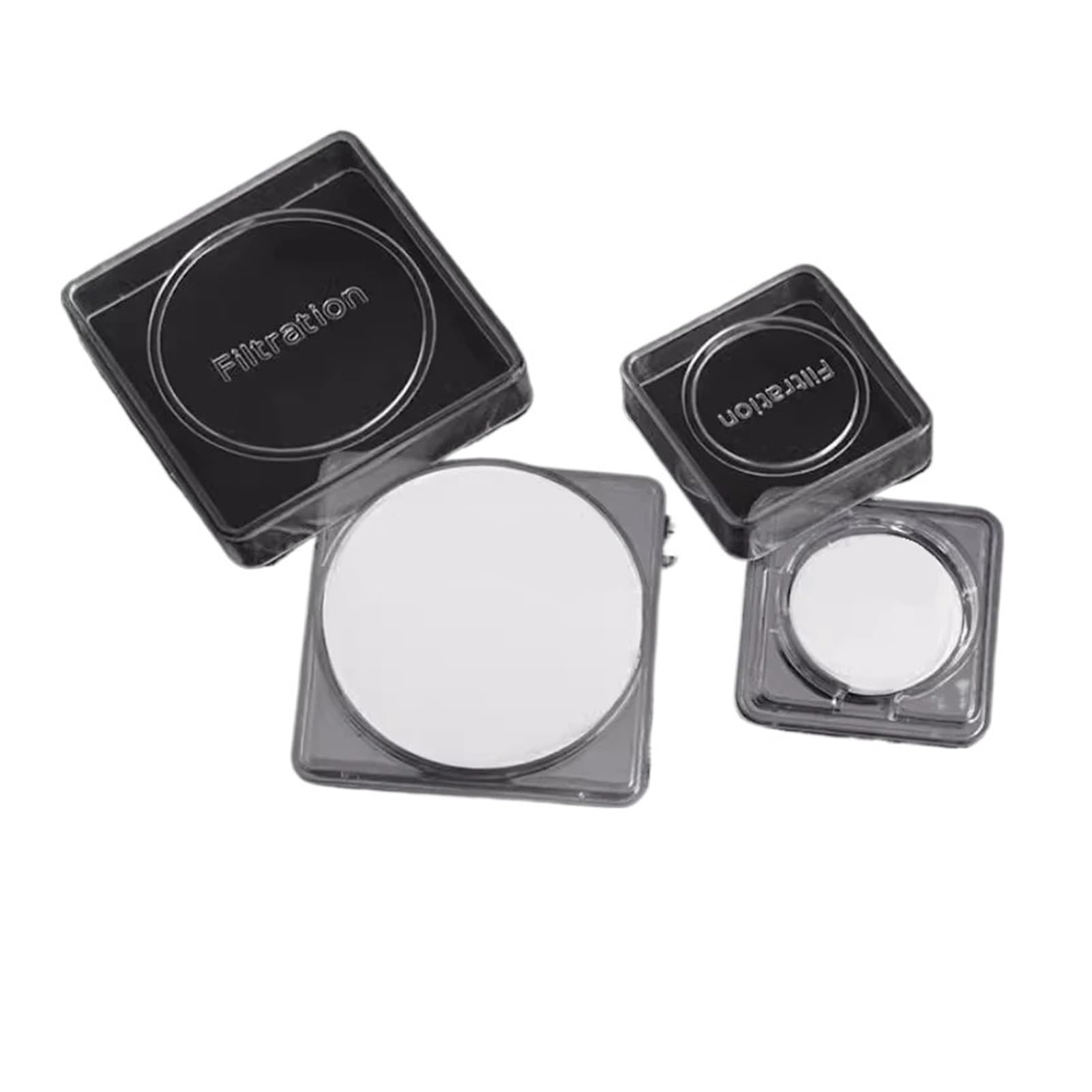 Papel de filtro cuantitativo Membrana microporosa de fibra mixta MCE acuosa CA-CN, diámetro 13 mm-150 mm, 0,22 um, 50/100 unidades(70mm 50pcs)