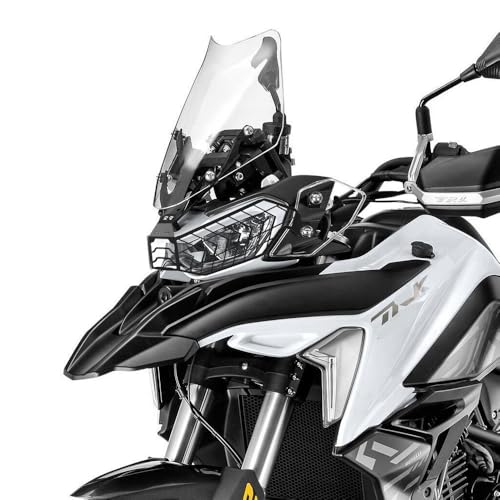 Grille de protection phare moto TRK702 X cache calandre robuste