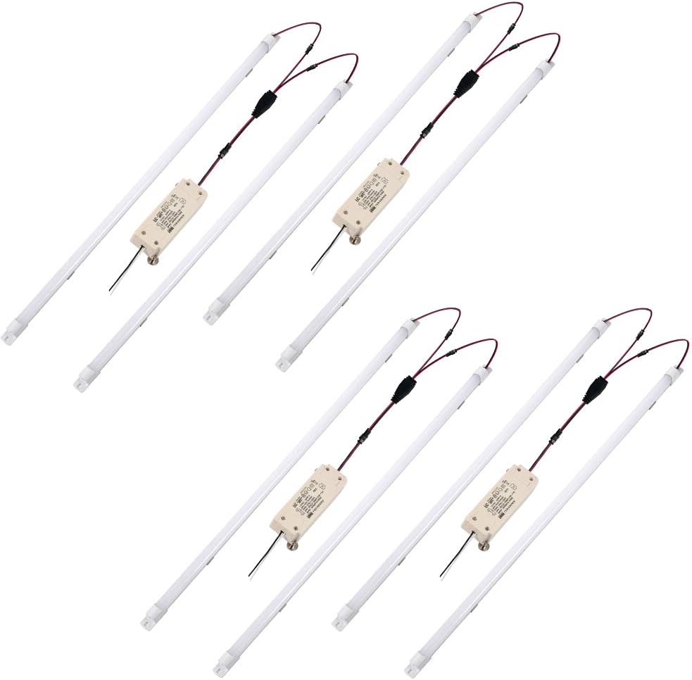 4 Pack LED Troffer 2x4 FT Retrofit LED Retrofit kit,36W