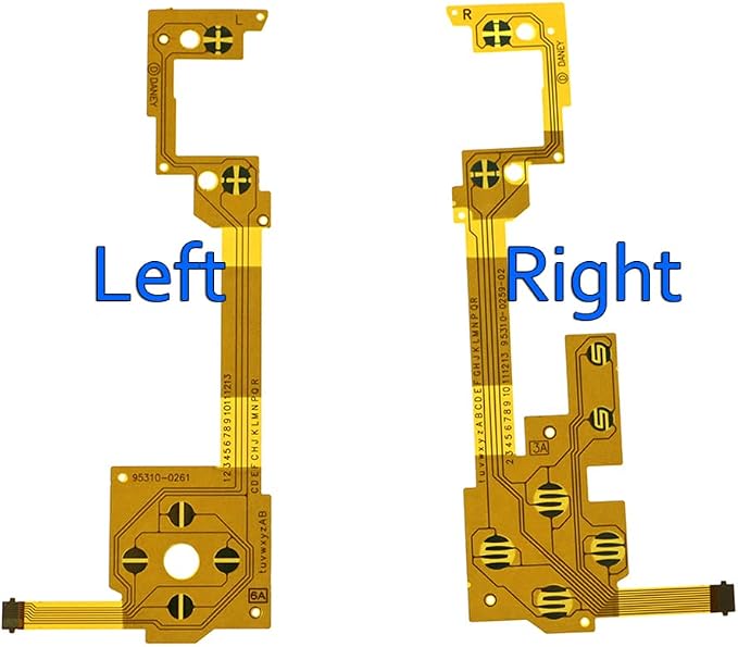 Cinta flex conductora reemplazo botones Wii U set miniatura 2