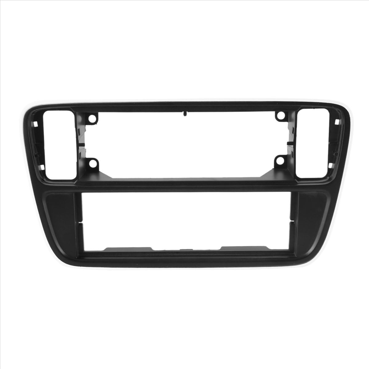 Cadre de façade d'autoradio Antenne De Harnais De Kit De Tableau De Bord De Voiture Simple Din Pour Vw Pour Up 2012 + Plaque De Fascia De Panneau Radio De Cadre Cadre Façade