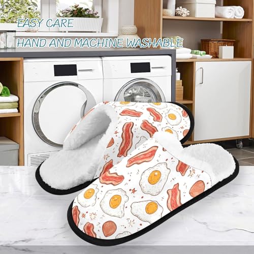 Textiles and Other Slippers For Women Men Soft Memory Foam Non-Slip Food Winter Indoor House Shoes Travel Slipper3