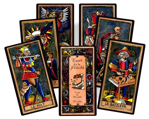 Tarot de la Félicité Marsella arcanos mayores de 22 cartas