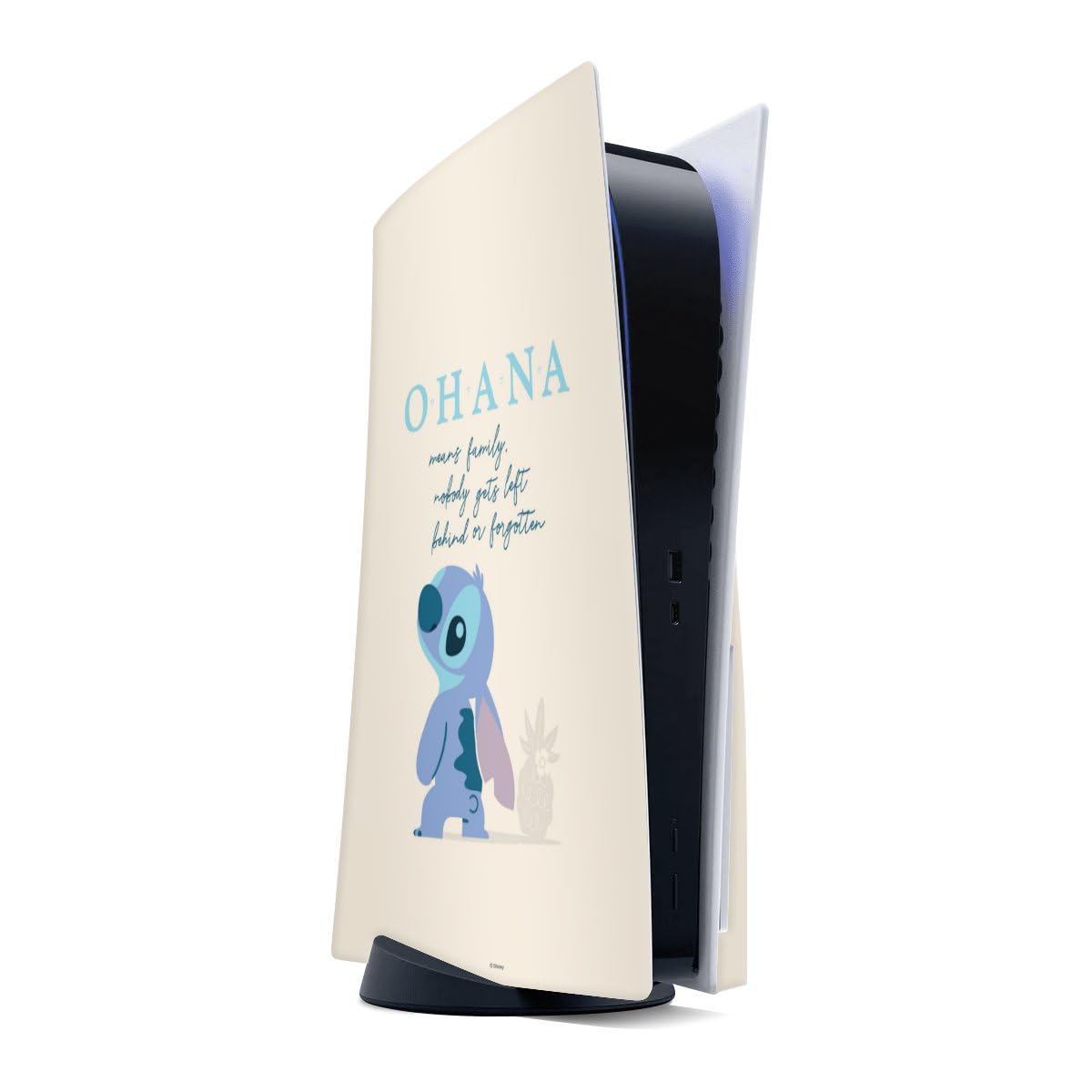 DeinDesign Autocollant Compatible avec Sony Playstation 5 Disc Edition Sticker Film Autocollant Lilo & Stitch Produit sous Licence Officielle Disney