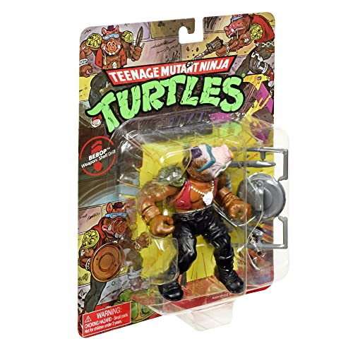 Teenage Mutant Ninja Turtles: 4” Original Classic Bebop Basic Figure By Playmates Toys #TOP4