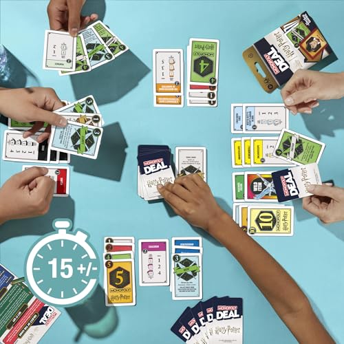 Monopoly Deal Jeu de Cartes : Harry Potter Version française - vue 4
