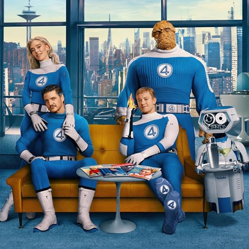 『The Fantastic Four : First Steps (2025)』のカバーアート