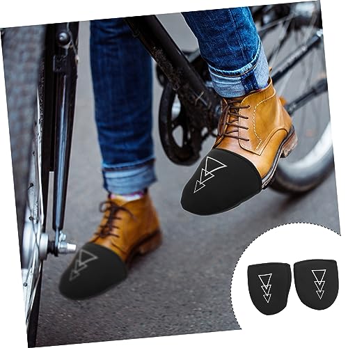 Cubrecalzados impermeables para bicicleta Kisangel, cubrebotas cortos y cálidos para ciclismo miniatura 2