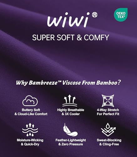 Image of WiWi Viscose from Bamboo Women's Pajamas Set Super Soft Button Down Top and Pants Sleepwear Cooling Pjs S-3X