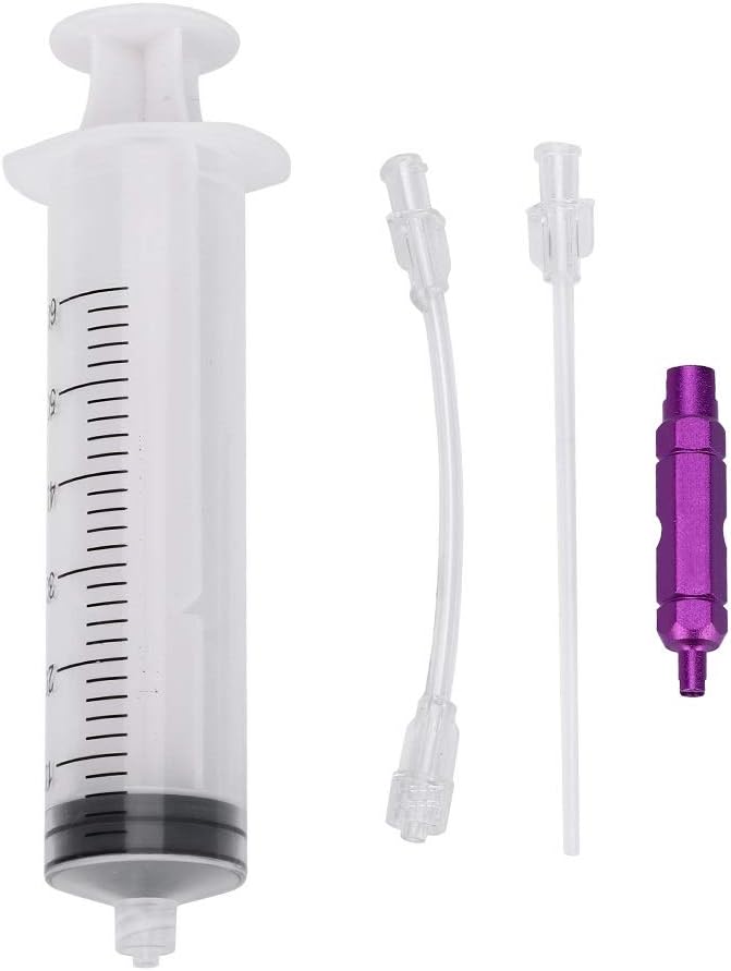 DEWINTubeless Sealant - Bicycle Tubeless Sealant Tubeless Sealant Injector Bike Bicycle Cycling Tire Tool Compatible with Schrader/Presta/Presta Extenders