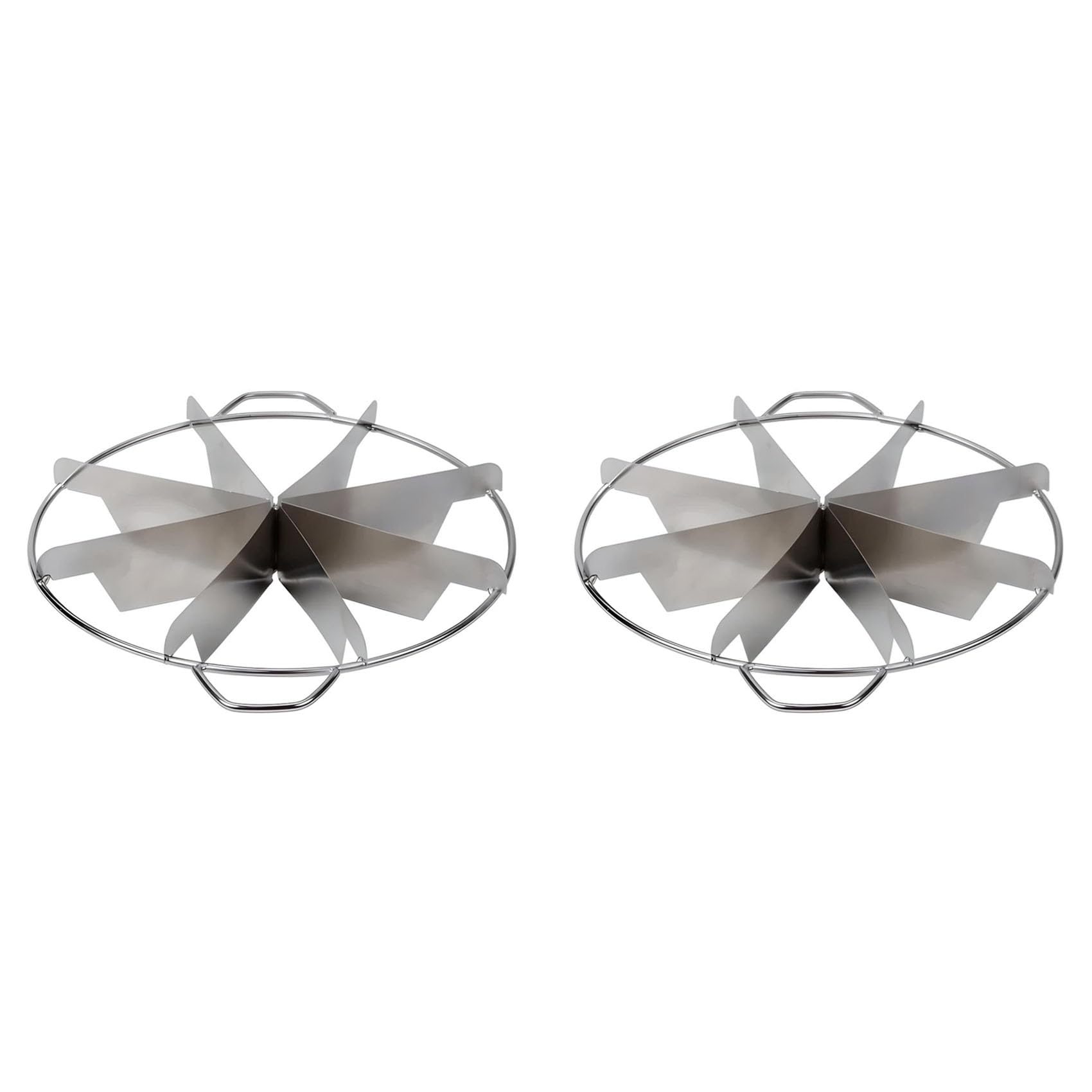Hndhbfgrt 2X Stainless Steel Pie Cutter 8- Pie Cutter Creates Beautifully Uniform Slices of Pie