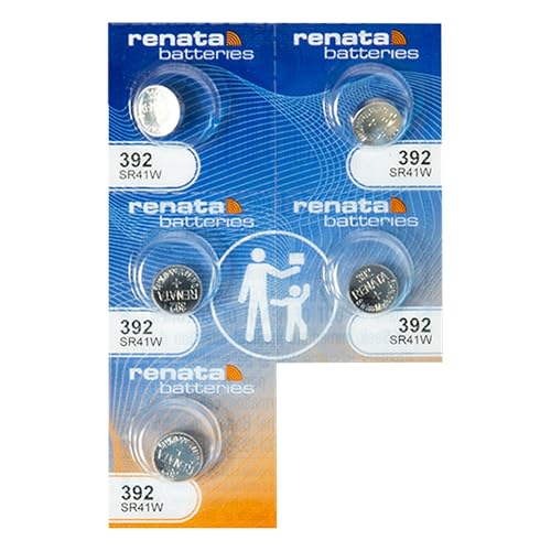 Baterías Renata 392 Óxido de Plata (Paquete 5) miniatura 1