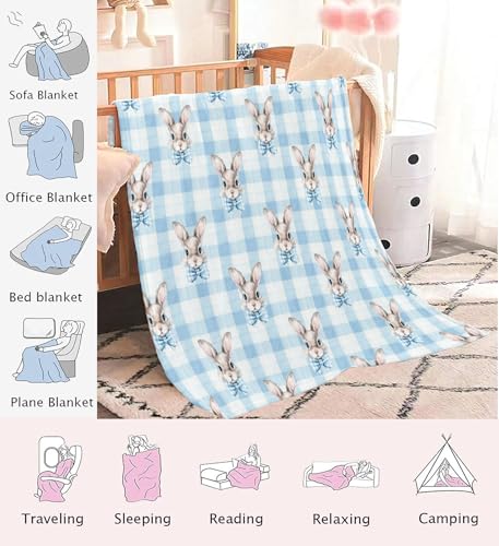 Couverture flanelle patchwork crème 150x200 cm plaid lit et canapé - 5