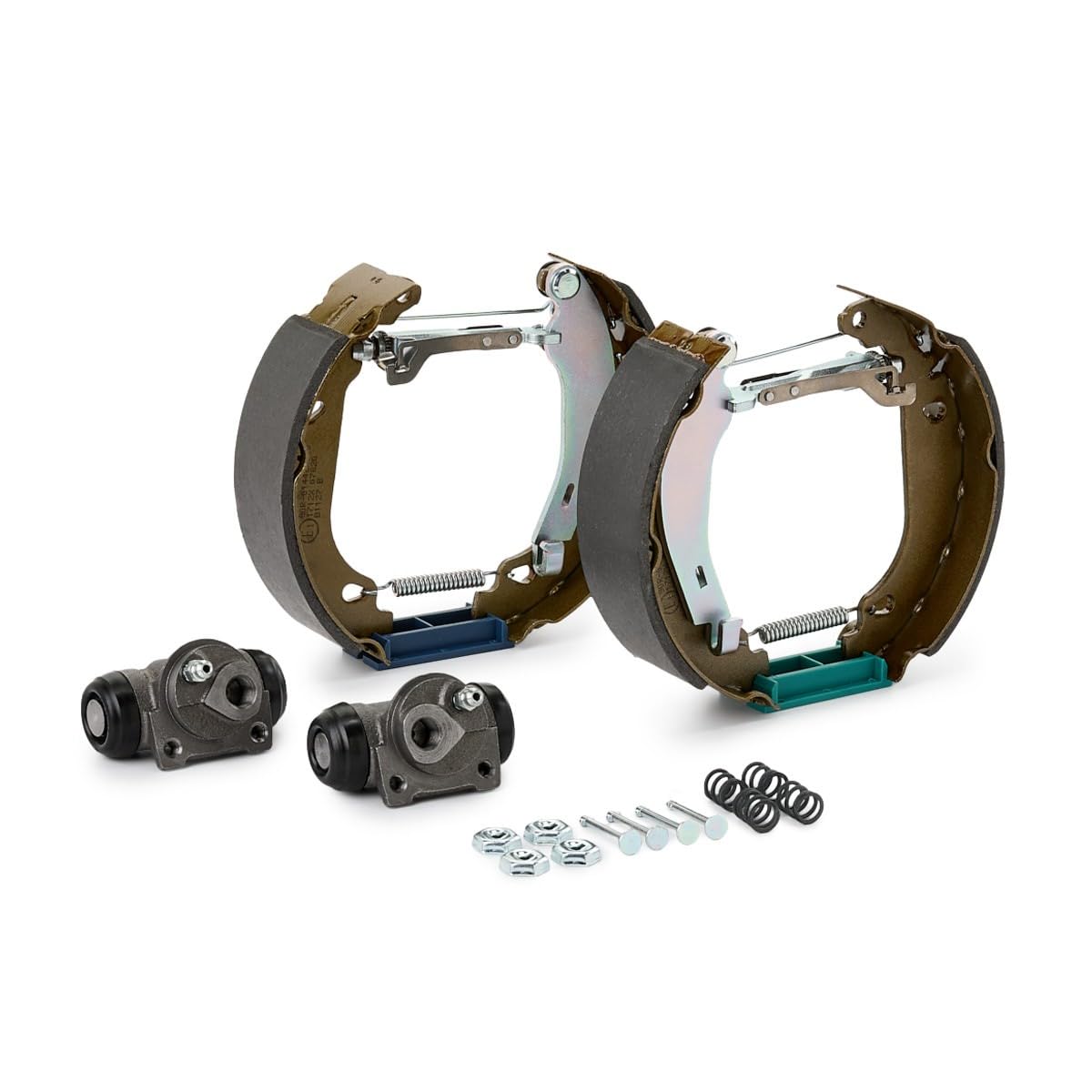 RIDEX 3859B0232 Kit frenos disco de tambor Trasero con accesorios con cilindro de freno de rueda Compatible con RENAULT TWINGO I C06