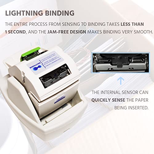 Benifiture Electric Stapler Heavy Duty, 70-Sheet Flat-Clinch Stapler With 10000 Free Staples, Automatic Stapler With Jam-Free Tech, Quiet & Fast Binding For Office School (70 Sheets) #TOP4