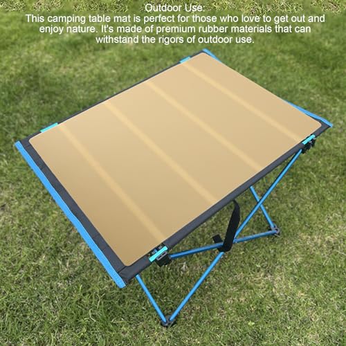 Estera de mesa para acampar impermeable que evita manchas y humedad 3