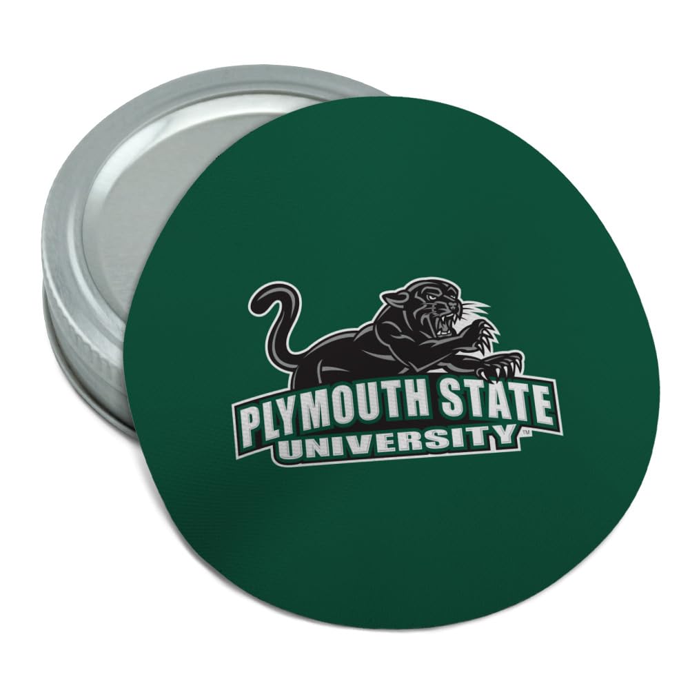Graphics & More Plymouth State University Primary Logo Round Rubber Non-Slip Jar Gripper Lid Opener