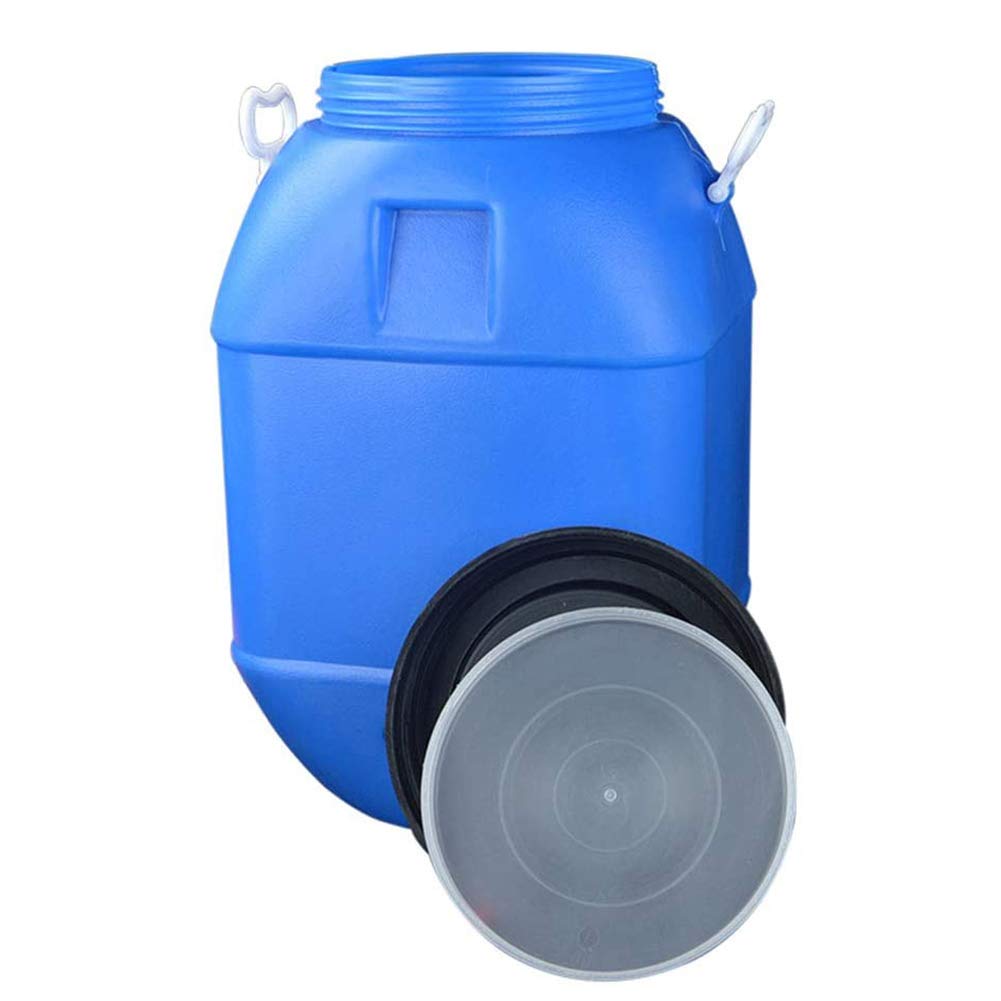 Wassereimer Haushaltsaufbewahrungs-Eimer, Lebensmittelkunststoff-Eimer verdickt mit Deckel Fermentation Eimer Enzym-Eimer Honig-Eimer-Öl-Eimer 25L-60L,25L